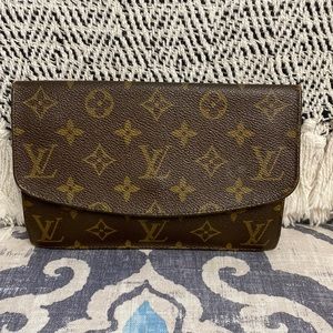 VINTAGE LOUIS VUITTON Rabat monogram clutch